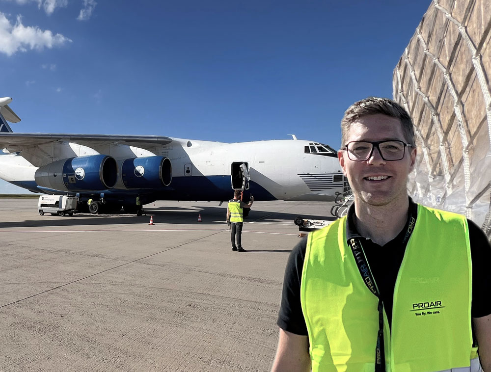 Mit der IL-76 nach China – schnell & zuverlässig ProAir organisierte kurzfristig einen Sonderfrachtflug mit einer IL-76