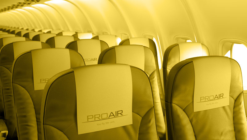 ProAir Customer-Care ist rund um den Flug für Sie da
