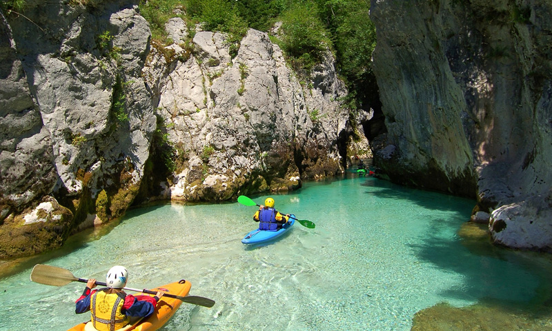 Kajaktours in the nature - Slovenia