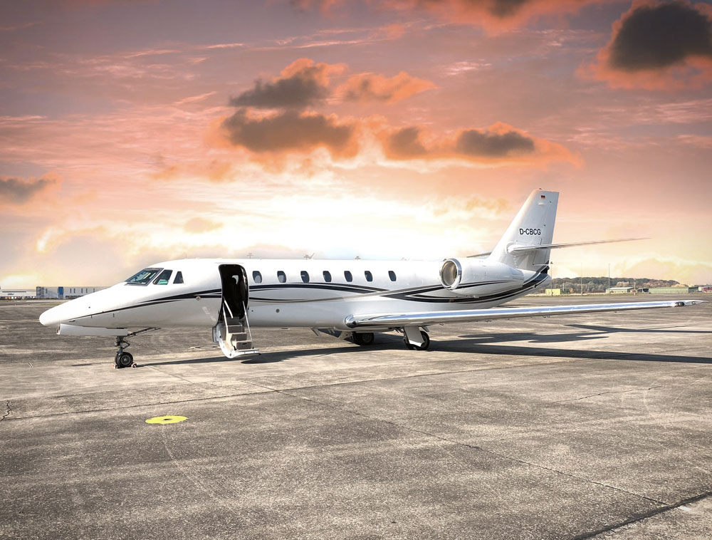 One of the most popular super midsize jets in the private aviation industry: Cessna Citation Sovereign