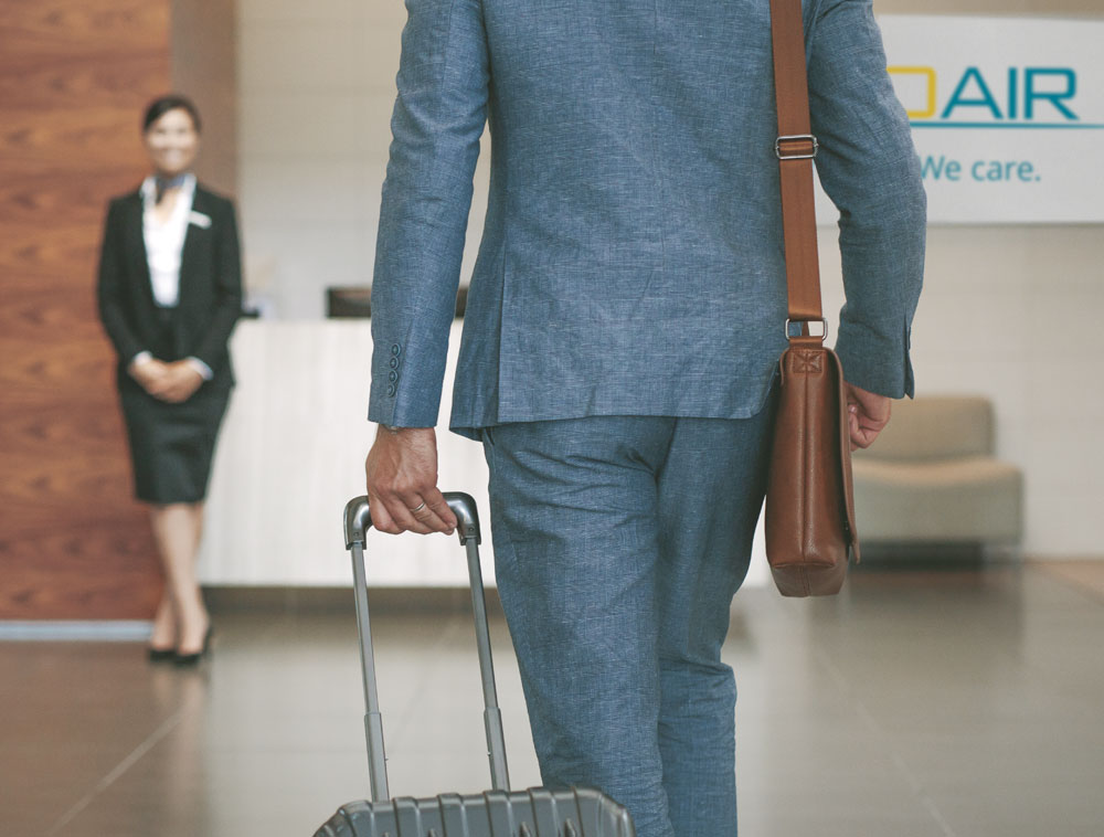 Einfach mehr vom Urlaub haben – er beginnt schon am Flughafen